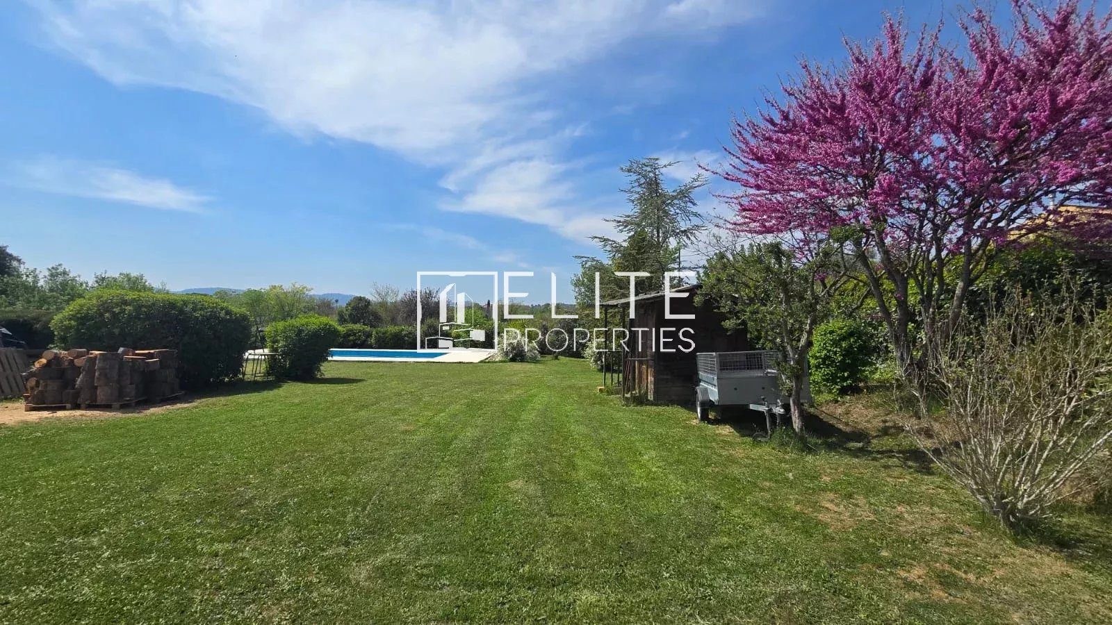 MAISON EN PIERRE 265m² + PISCINE - 2 APPARTEMENTS + STUDIO – MOUANS-SARTOUX