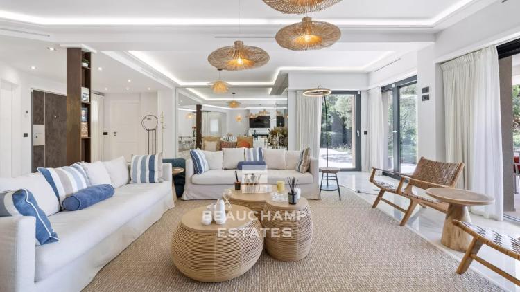 Villa contemporaine 5 chambres avec piscine - Super Cannes