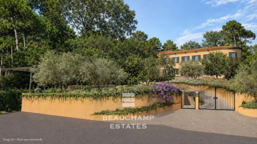 Mougins – Terrain avec permis pour villa provençale et piscine