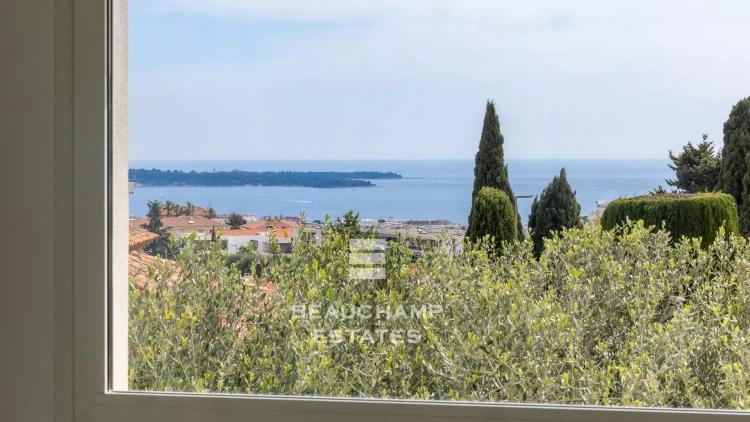Villa contemporaine avec jardin et piscine au centre-ville