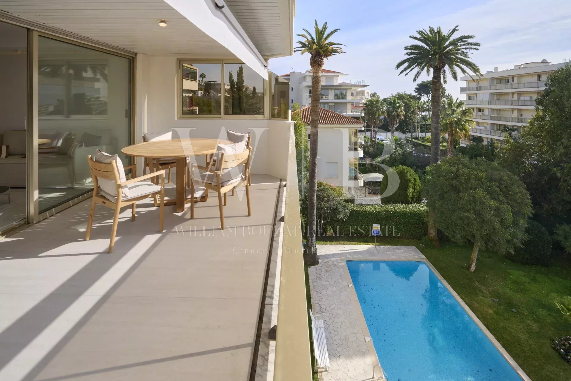 Cannes, Palm Beach -- 4 Pièces contemporain - Piscine - Vue mer et îles