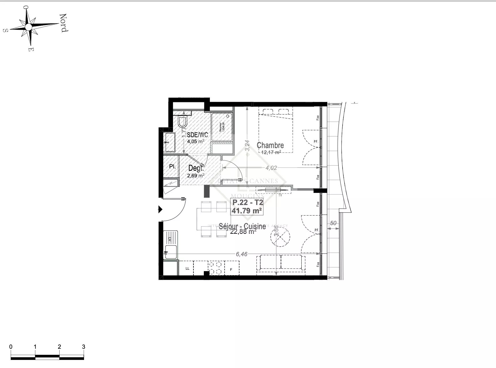 Juan-les-Pins – appartement neuf P2