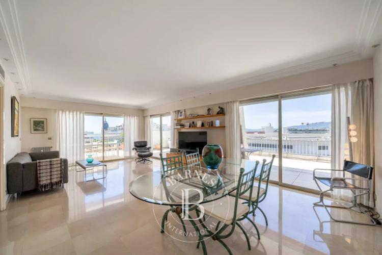 CANNES - BANANE - DERNIER ÉTAGE - 4 PIÈCES - TERRASSE 137m²- PARKING