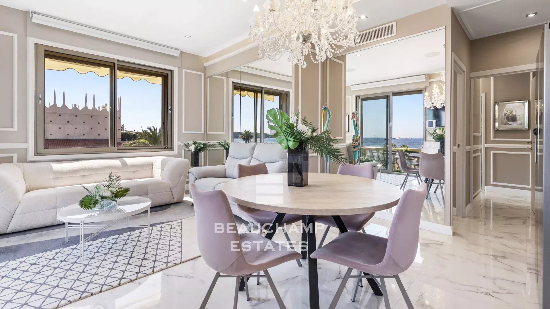 Appartement 2 chambres avec vue mer - Cannes Palm Beach