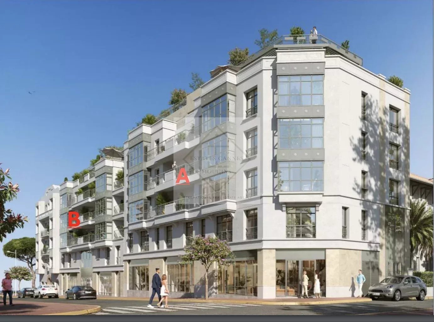 Juan-les-Pins – appartement P4 neuf en première ligne face à la mer