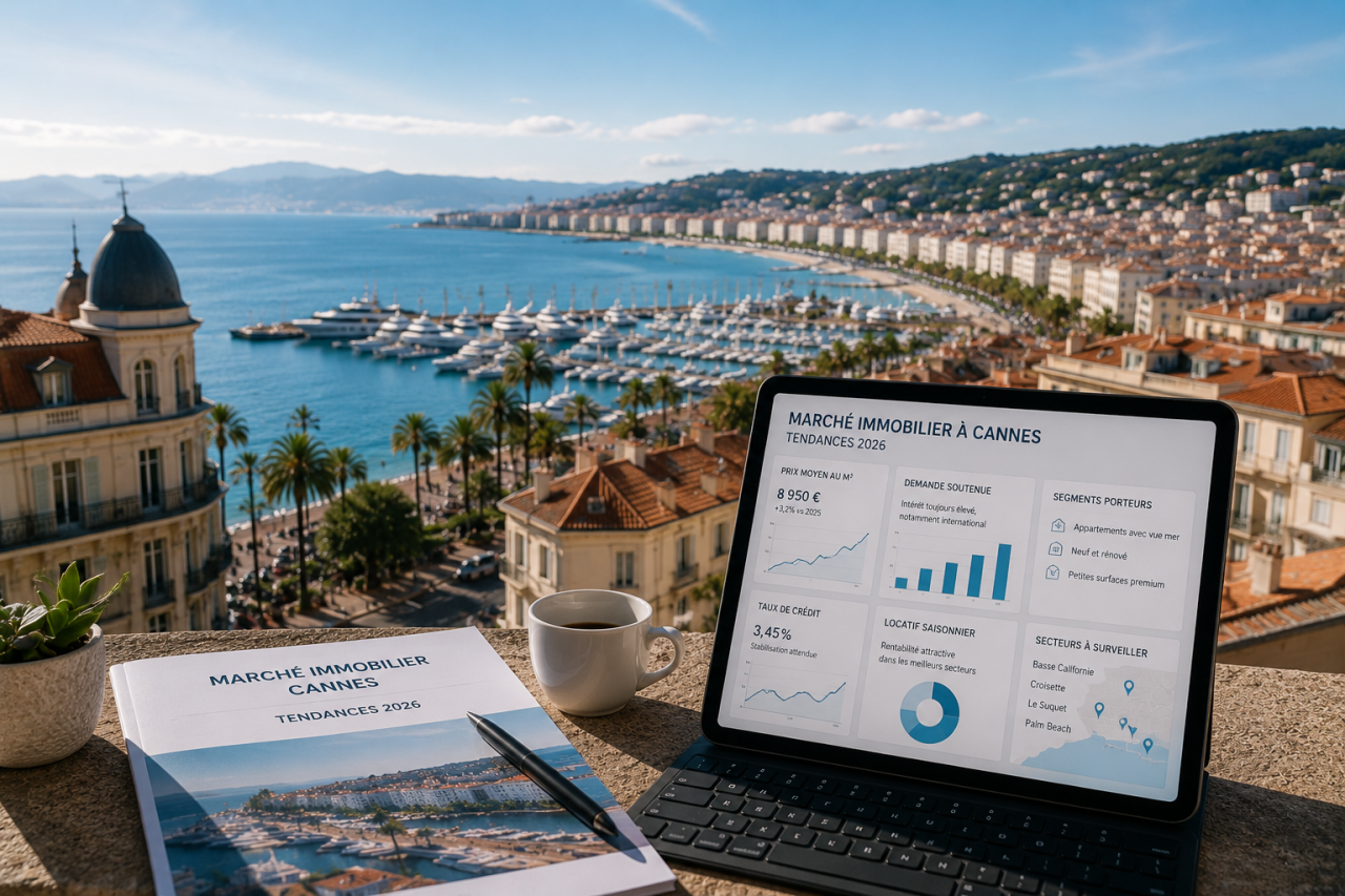 Marché immobilier Cannes 2026